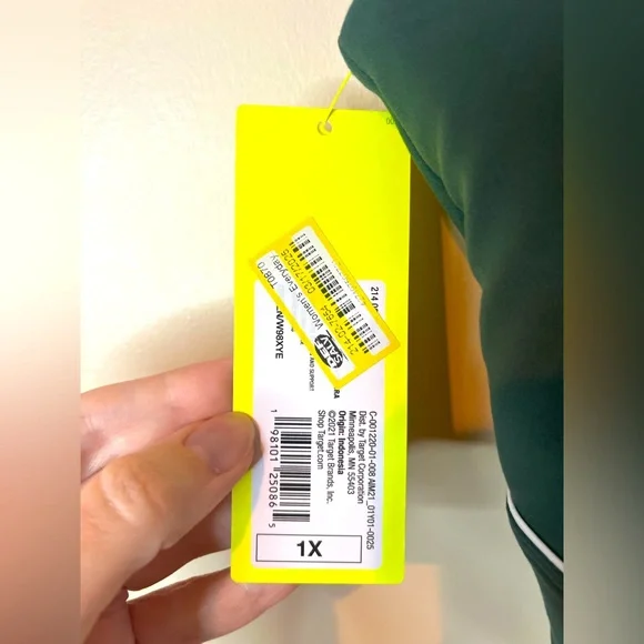 All In Motion Hunter Green High Impact Sports Bra - Picture 2 of 7